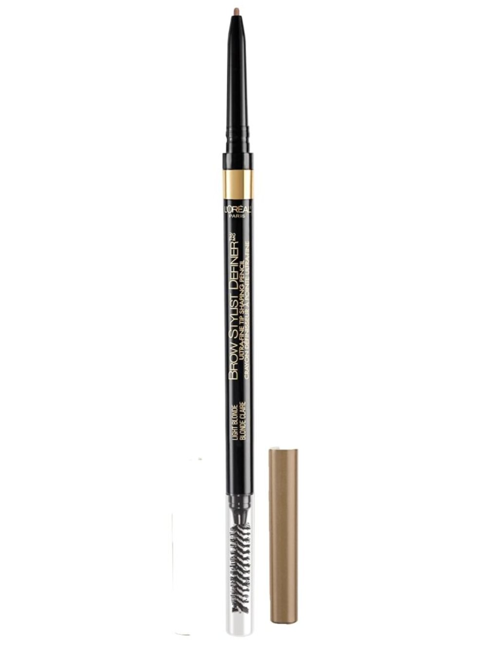 L'Oreal Paris Makeup Brow Definer Waterproof Eyebrow Pencil, Ultra-Fine Mechanic